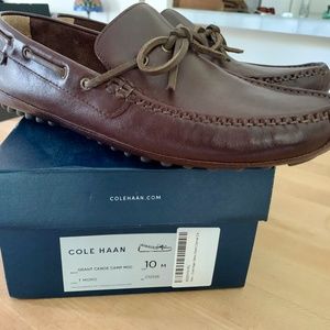 Mens Cole Haan Grant Canoe Camp Moc size 10